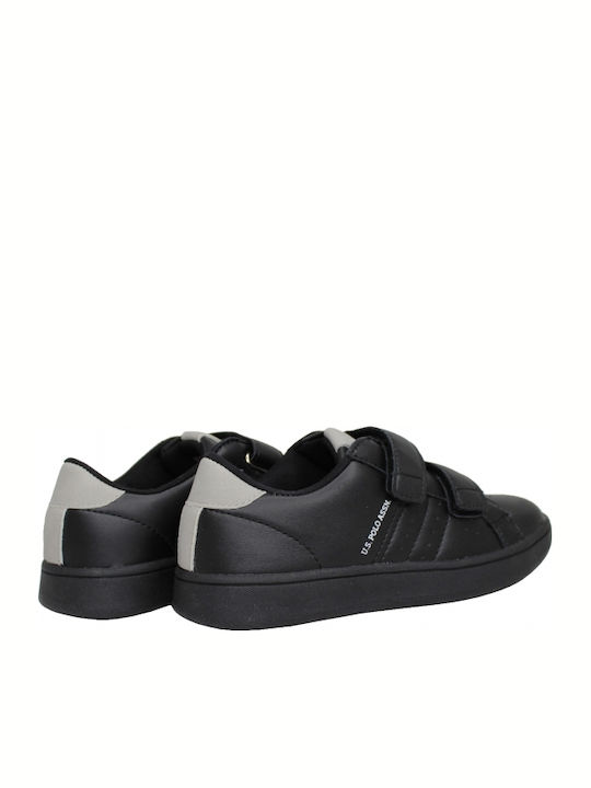 Alvaro Παιδικά Sneakers με Σκρατς Μαύρα