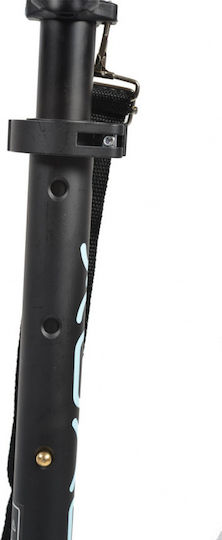 Byox Kids Scooter Foldable Flurry 2-Wheel for 10+ Years Black/Blue