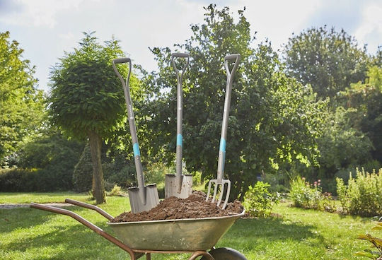 Gardena Natureline Straight Shovel with Shaft 117cm and Plastic Handle