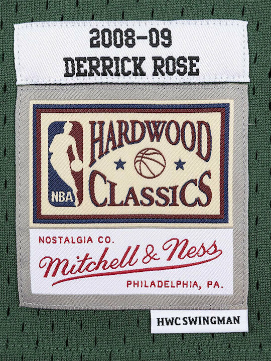 Chicago Bulls 2008-09 Derrick Rose Swingman Men's Basketball Sports Fan Jersey