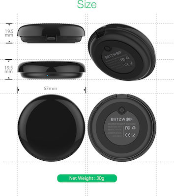 BlitzWolf Smart Hub Kompatibel mit Alexa Schwarz