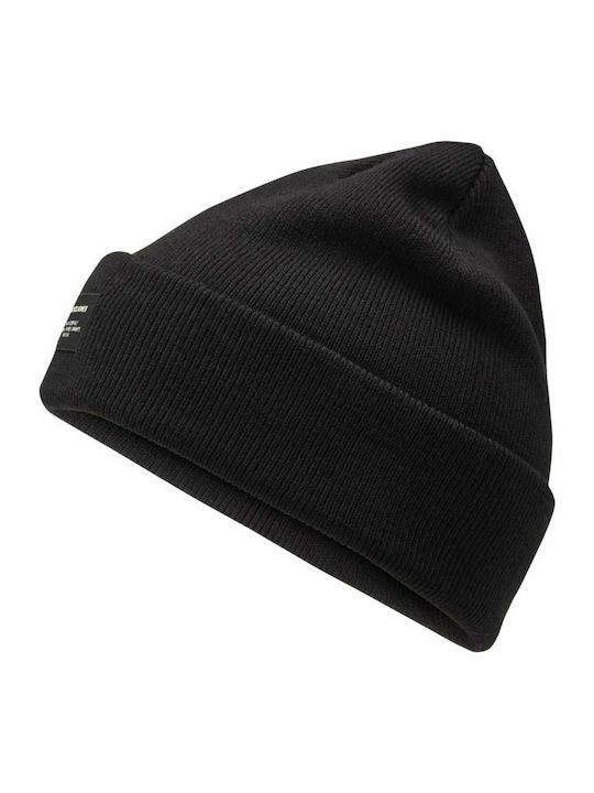 Beanie Beanie Knitted in Black color