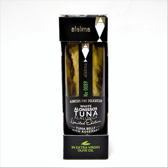 Alelma Tuna Fish Fillet Alonnisou Alalunga In Extra Virgin Olive Oil & Rosemary 156gr