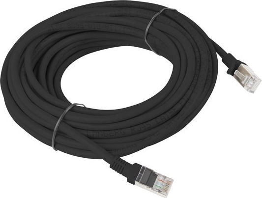 Lanberg U/UTP Kat.6 Ethernet-Netzwerkkabel 10m Schwarz 1Stück