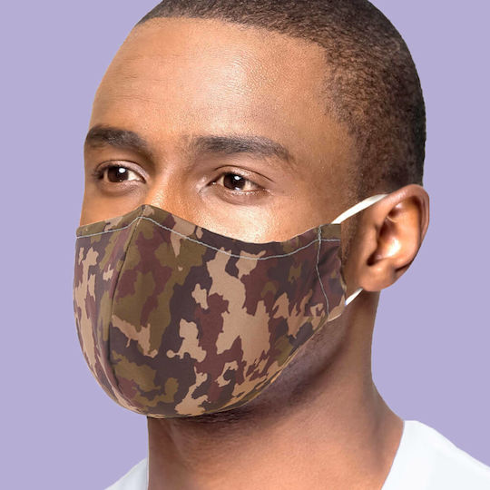 Eco Chic Face Cover Camouflage 1τμχ