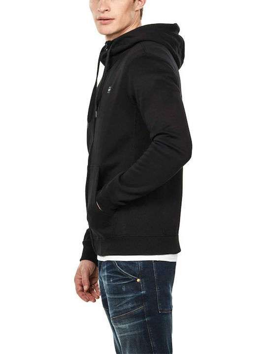 Premium Core Hoodie Cardigan Black