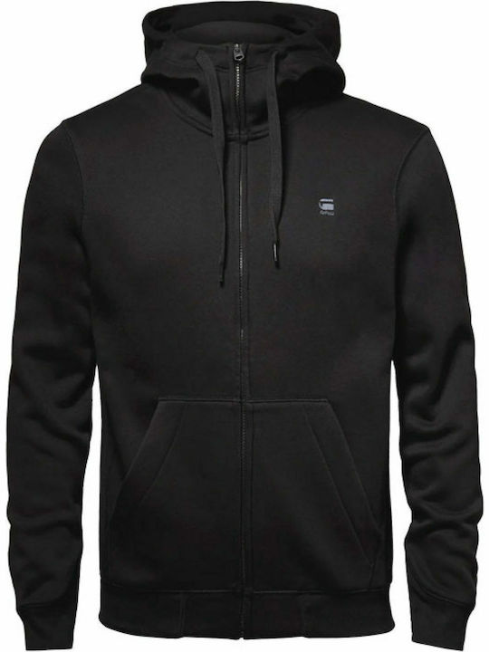 Premium Core Hoodie Cardigan Black