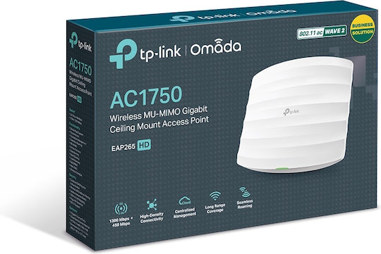 TP-LINK EAP265 HD v1 Access Point Wi‑Fi 5 Dual Band (2.4 & 5GHz)