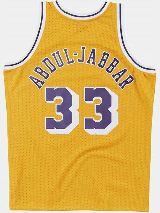 Mitchell & Ness Los Angeles Lakers Abdul-Jabbar Swingman Men's Basketball Jersey