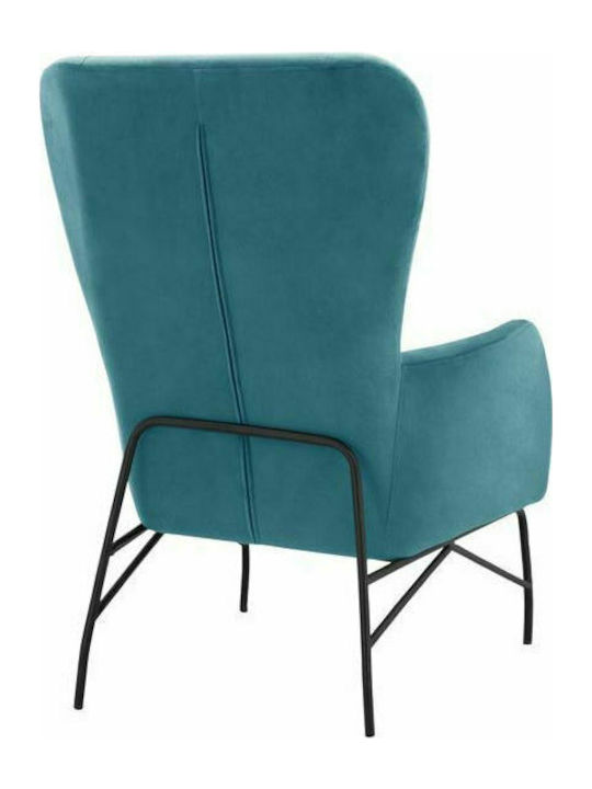 Dania Bergère Turquoise 67x80x102cm
