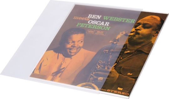 Dynavox Record Outer Sleeves 50-Pack Protective Vinyl Cover