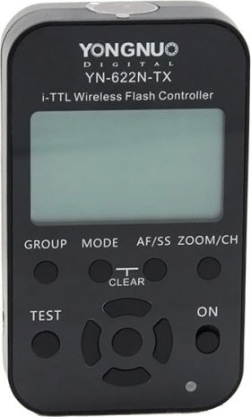 Yongnuo YN-622N-TX I TTL Wireless Flash Controller for Nikon Flash Trigger