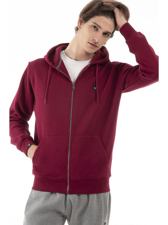 Burgundy Hoodie Men s Sweatshirt