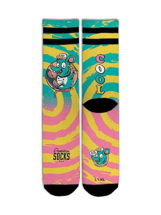 American Socks Stay Cool Men's Patterned Socks Multicolour