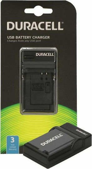 Duracell Μονός Φορτιστής Μπαταρίας DRC5913 Συμβατός με Canon