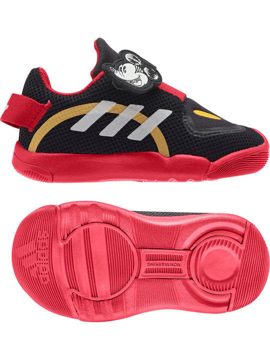 Adidas Παιδικά Sneakers ActivePlay Mickey Core Black / Cloud White / Scarlet