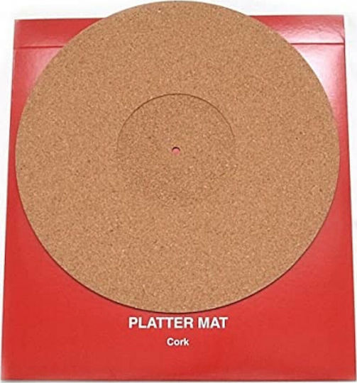 Thorens Slipmat από Φελλό Platter Mat Cork σε Μπεζ Χρώμα