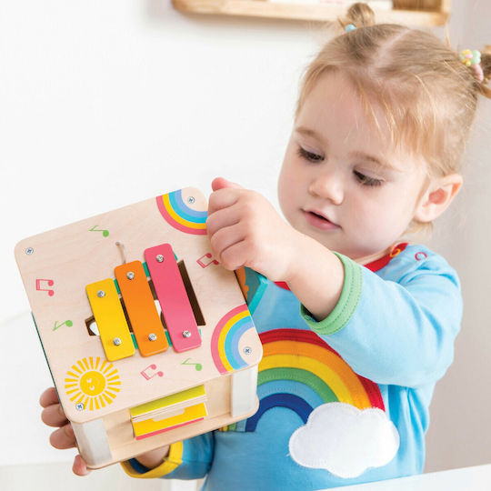 Le Toy Van Παιχνίδι Ταξινόμησης Σχημάτων Petit Activity Cube από Ξύλο για 24+ Μηνών