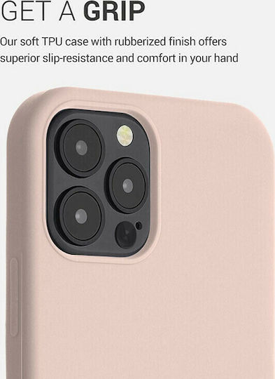 KWmobile TPU Soft Flexible Rubber Back Cover Σιλικόνης Ροζ (iPhone 12 / 12 Pro)