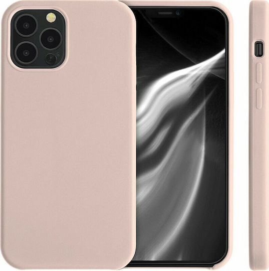 KWmobile TPU Soft Flexible Rubber Back Cover Σιλικόνης Ροζ (iPhone 12 / 12 Pro)
