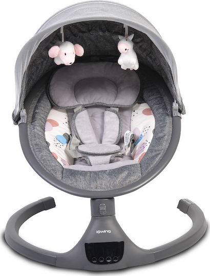 Cangaroo iSwing Ηλεκτρικό Relax Μωρού Dark Grey