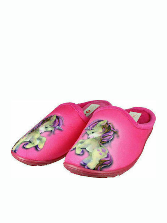 FAME Kids Slipper Fuchsia Παντόφλες Μονόκερος