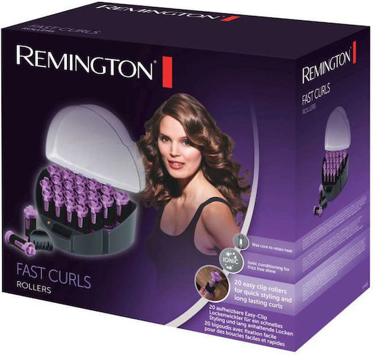 Remington Heated Hair Rollers In Purple Colour 20 Pieces