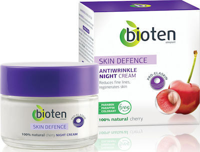 Bioten Skin Defence Αnti-aging & Moisturizing Night Cream Suitable for All Skin Types 50ml