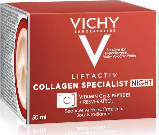 vichy collagen night cream