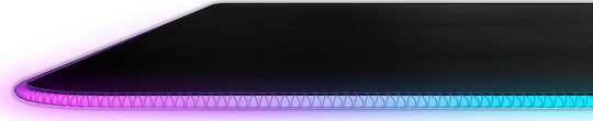 SteelSeries QCK Prism Cloth Gaming Mouse Pad XXL (1220mm) με RGB Φωτισμό Μαύρο 63511