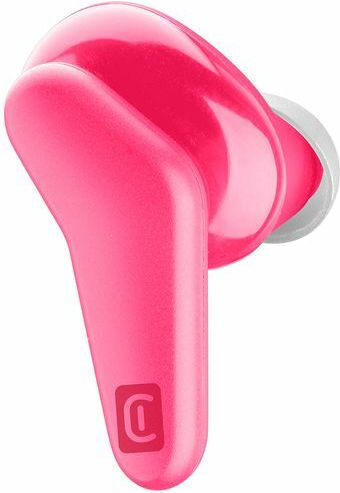 Cellular Line Hark In-ear Bluetooth Handsfree Ακουστικά με Θήκη Φόρτισης Ροζ