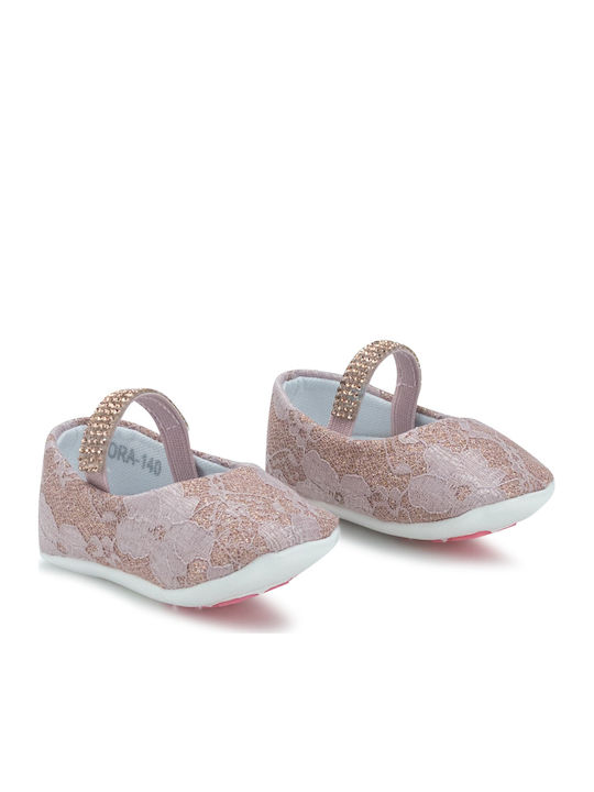 IQ Shoes Βρεφικές Μπαλαρίνες Αγκαλιάς Lora 140