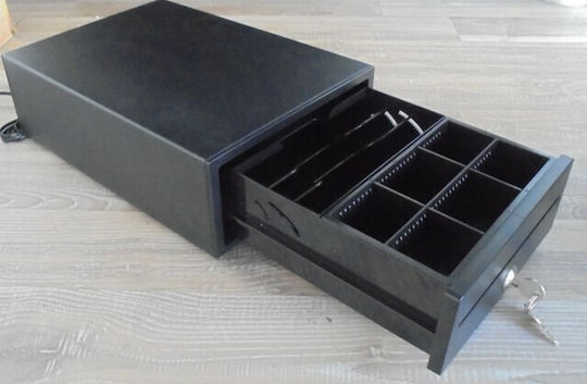 TE Tameiaki Express MINI 205 Cash Drawer with 6 Coin Slots and 3 Slots for Bills 20.5x30x10cm