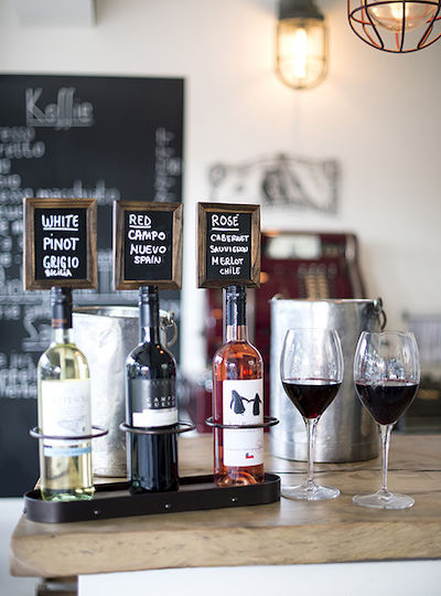 Securit Stand de vin 3 Sticle cu Etichete 38x45cm WB-WR-3