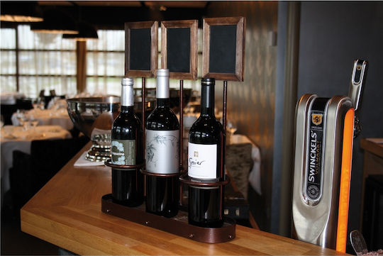 Securit Stand de vin 3 Sticle cu Etichete 38x45cm WB-WR-3