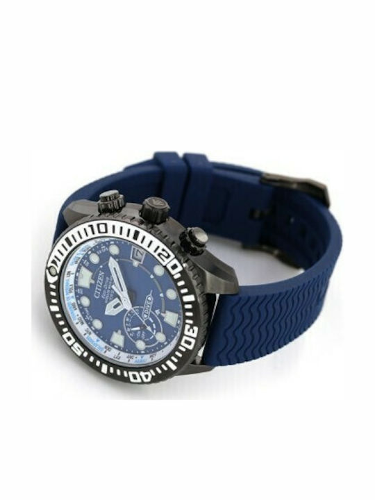 Citizen Promaster Marine Men's Watch 42mm Eco - Drive with Blue Rubber Strap