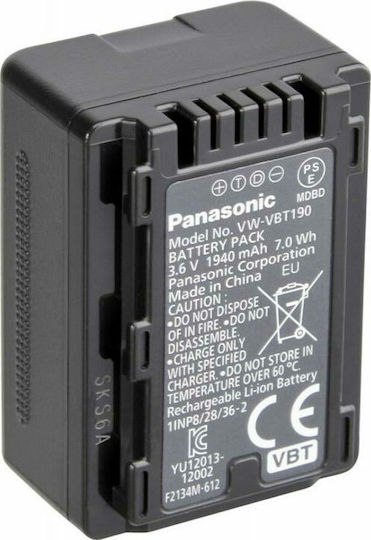 Panasonic VW-VBT190 for V-Series
