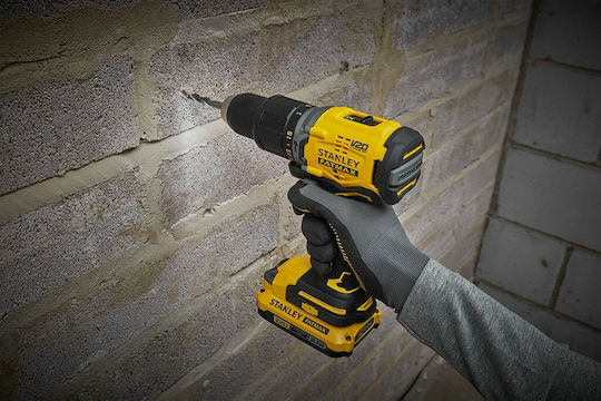 Stanley Fatmax Κρουστικό Δραπανοκατσάβιδο Μπαταρίας Brushless 18V 1x2Ah