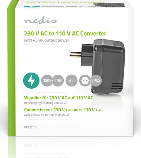 Nedis Universal Τροφοδοτικό με Ισχύ 45W (POCO104)