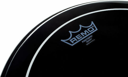 Remo Pinstripe Ebony Дърмо за Барабани 14"