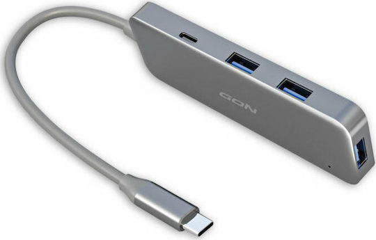 NOD Hybrid Hub 4 USB 3.1 Ports With USB-C Connection