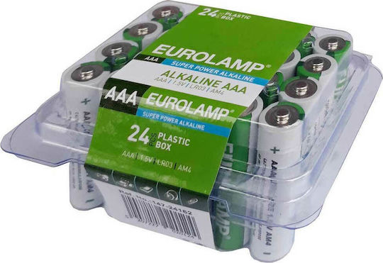 Eurolamp Super Power Αλκαλικές Μπαταρίες AAA 1.5V 24τμχ