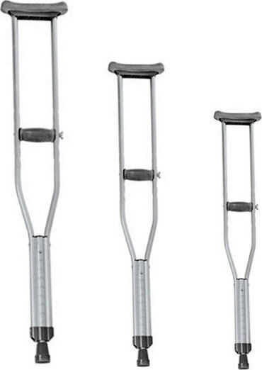 Mobiak Axillary Crutch Gray 2 Pieces 0809778