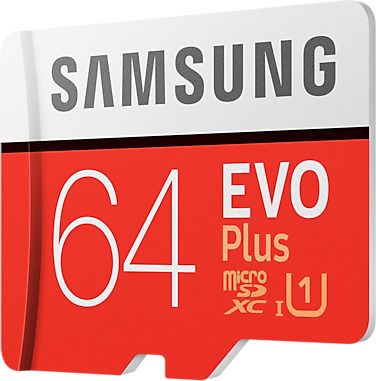 Samsung Evo Plus microSDXC 64GB U1 UHS-I 100MB/s με αντάπτορα