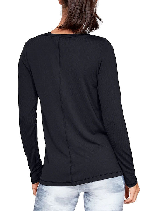 Under Armour Heatgear Armour Ισοθερμική Μπλούζα Μαύρη Under Armour Heatgear Armour Ισοθερμική Μπλούζα Μαύρη