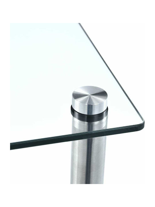 Transparent Bookcase 40x40x100cm