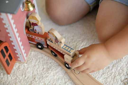 Little Dutch Firefighting Extension Railroad Accessories made of Wood for 3+ years+ Years