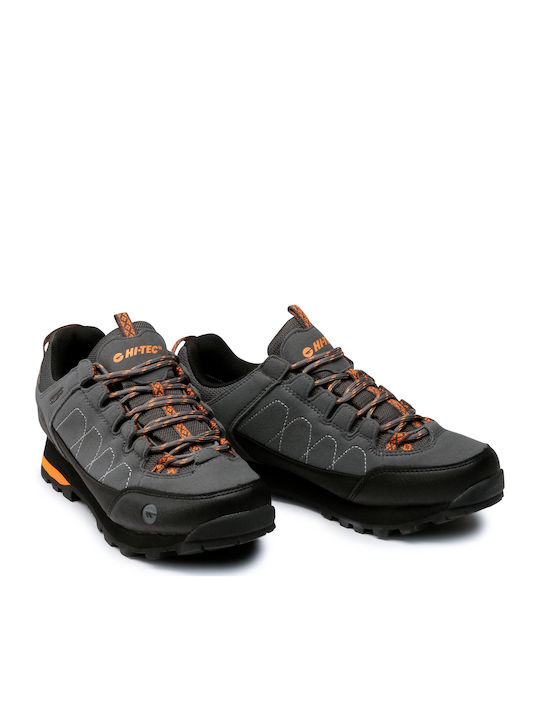Hi-Tec Gelen II Low Ανδρικά Ορειβατικά Παπούτσια Αδιάβροχα Γκρι