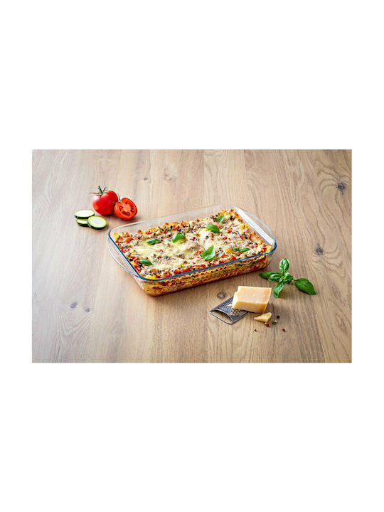 Pyrex Glass Rectangular Heat-Resistant Cookware 3700ml