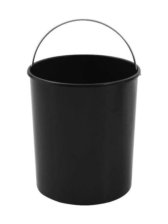 vidaXL Waste Bin Waste Plastic for Cabinet White 12lt 1pcs